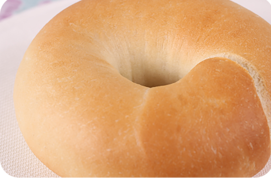 もっちりふんわりベーグル